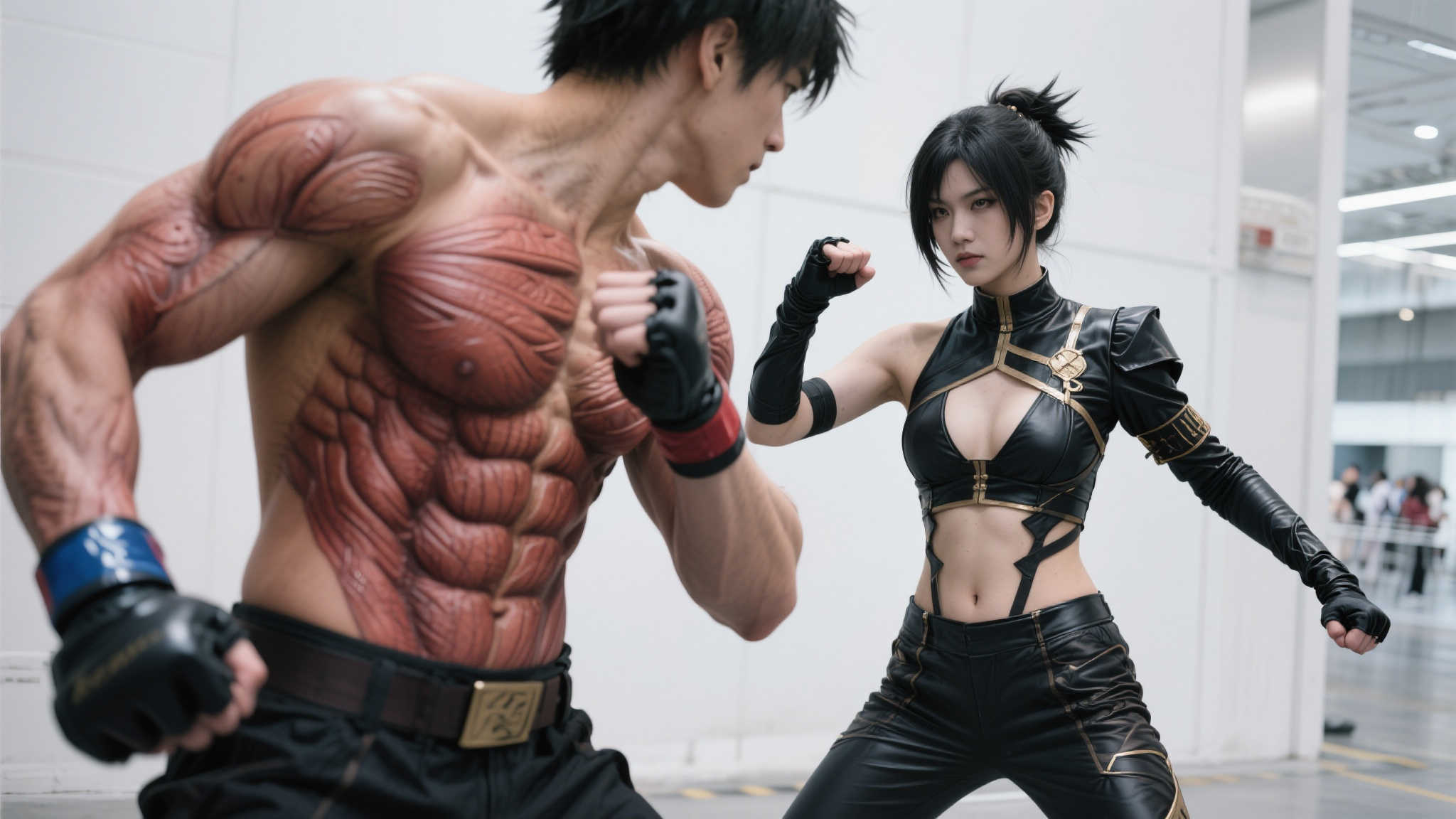 《街霸》嘉米COS秀：还原丰满身材，引爆关注！