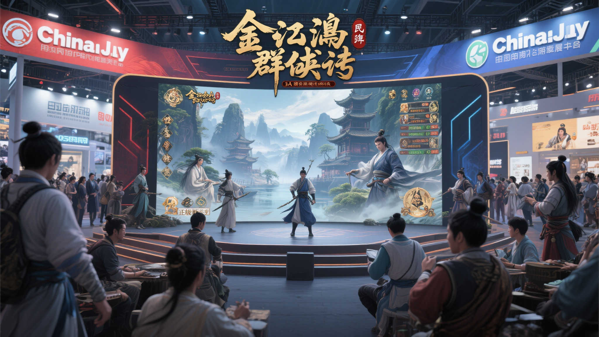 国产3A巨制《金庸群侠传》亮相今年CJ展,实机内容或揭晓! 国产3A巨制《金庸群侠传》亮相今年CJ展,实机内容或揭晓!