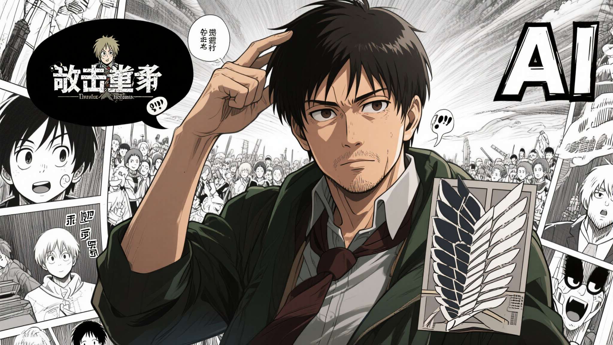 当《进击的巨人》画下最后一笔，无数粉丝以为谏山创将就此归隐。然而，这位凭借黑暗史